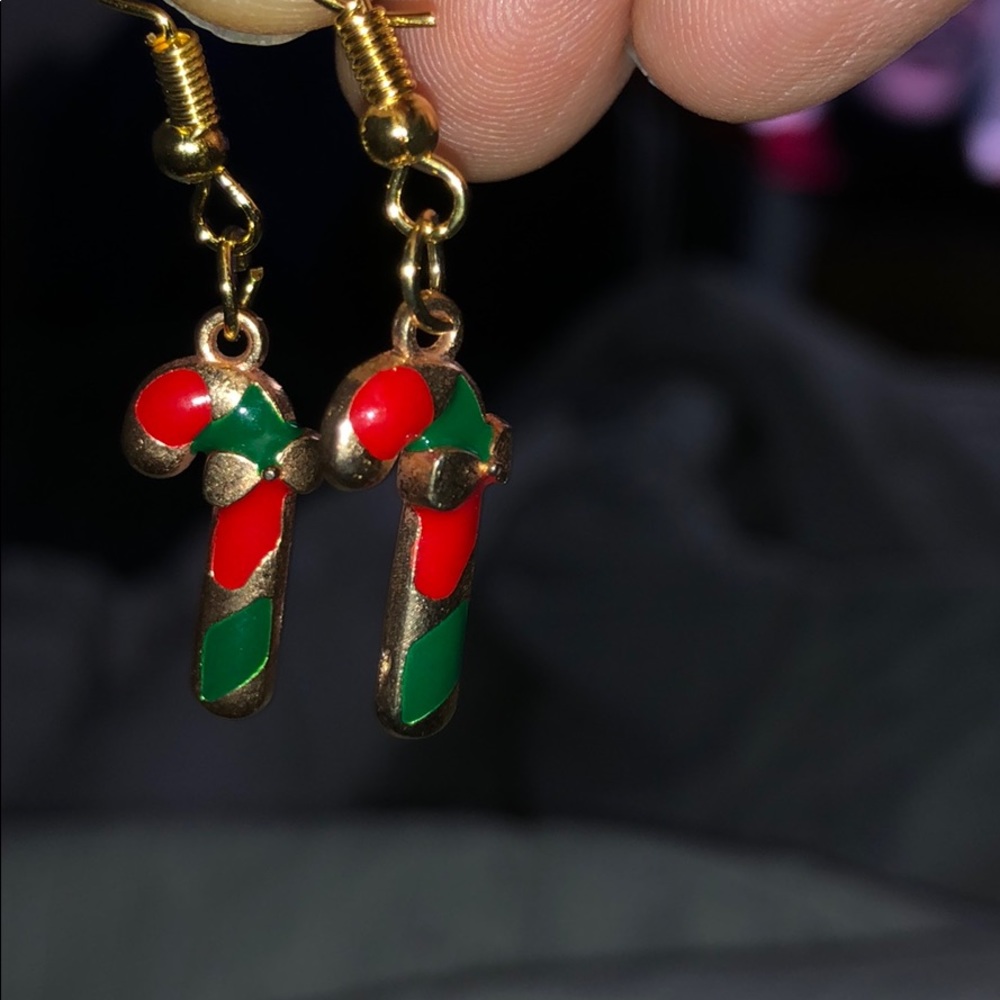 Candycane Earrings🤑
